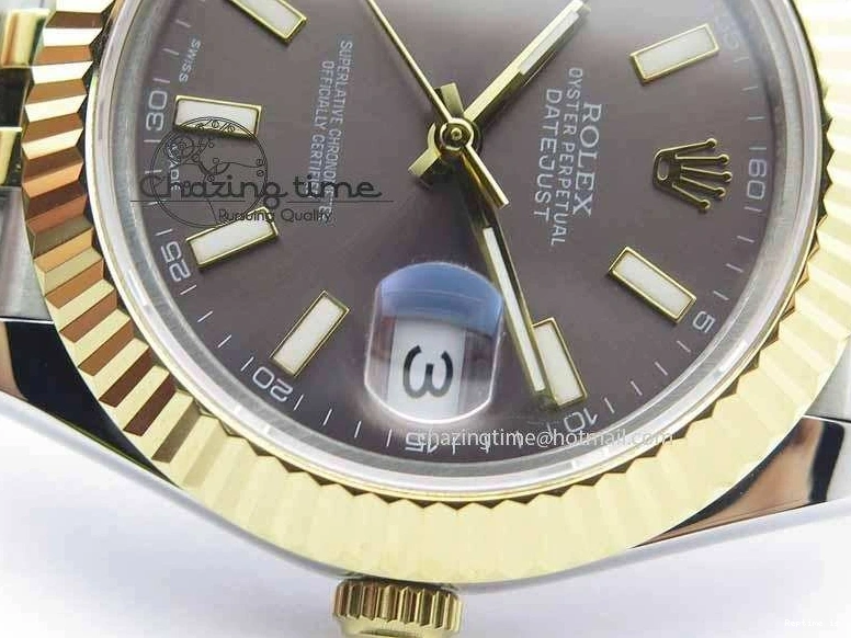 0103 DateJust II 40mm SS YG BP Maker Best Edition Gray Dial On Jubilee Bracelet A QuickDry 3678